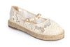 Lace Espadrille Flats