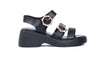 Buckle Platform Sandals