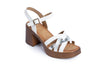 Crossover Platform Heels