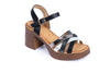 Metallic Platform Sandals