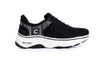Knit Lace-Up Sneakers