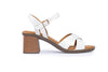 Woven Block Heel Sandals