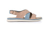 Crossover Flat Sandals