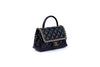 Quilted Top-Handle Bag
