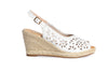 Cutout Espadrille Wedges