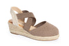 Crossover Espadrille Wedges