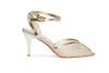Glitter Slingback Heels