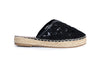 Lace Espadrille Slides