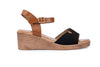 Strappy Wedge Sandals
