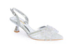 Embellished Slingback Pumps