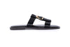 Buckle T-Strap Sandals