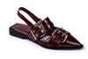 Women's Buckle Slingback Sandals