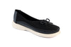 Woven Bow Ballet Flats