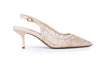 Embellished Slingback Heels