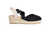Crossover Espadrille Wedges