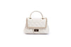 Quilted Top-Handle Bag