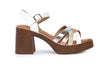 Metallic Platform Sandals