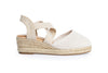 Crossover Espadrille Wedges