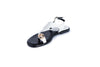 Chain T-Strap Sandals
