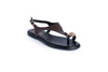Chain T-Strap Sandals