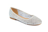 Embellished Mesh Flats