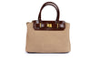 Padlock Top Handle Bag