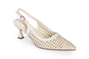 Woven Point Heels