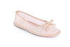Lace Bow Ballerina Flats