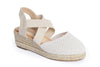 Crossover Espadrille Wedges