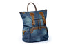 Denim Buckle Backpack