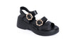 Buckle Platform Sandals