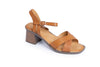 Woven Block Heel Sandals