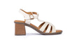 Caged Block Heel Sandals