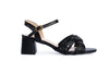 Woven Strap Block Heels