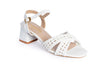 Woven Strap Block Heels