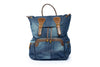 Denim Buckle Backpack
