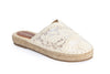 Lace Espadrille Slides