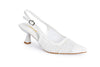 Mesh Slingback Heels