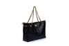 Two-Tone Chain Shoulder Bag