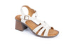 Caged Block Heel Sandals