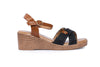 Woven Wedge Sandals