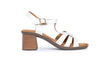 Caged Block Heel Sandals