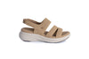 Double Strap Wedge Sandals