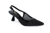 Mesh Slingback Heels