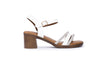 Slim Strap Block Heels