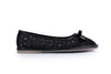 Lace Bow Ballerina Flats