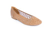 Floral Lace Ballerina Flats