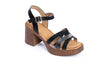 Crossover Platform Heels