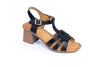Caged Block Heel Sandals