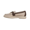 Two-Tone Charm Loafers - Beige/Coffee